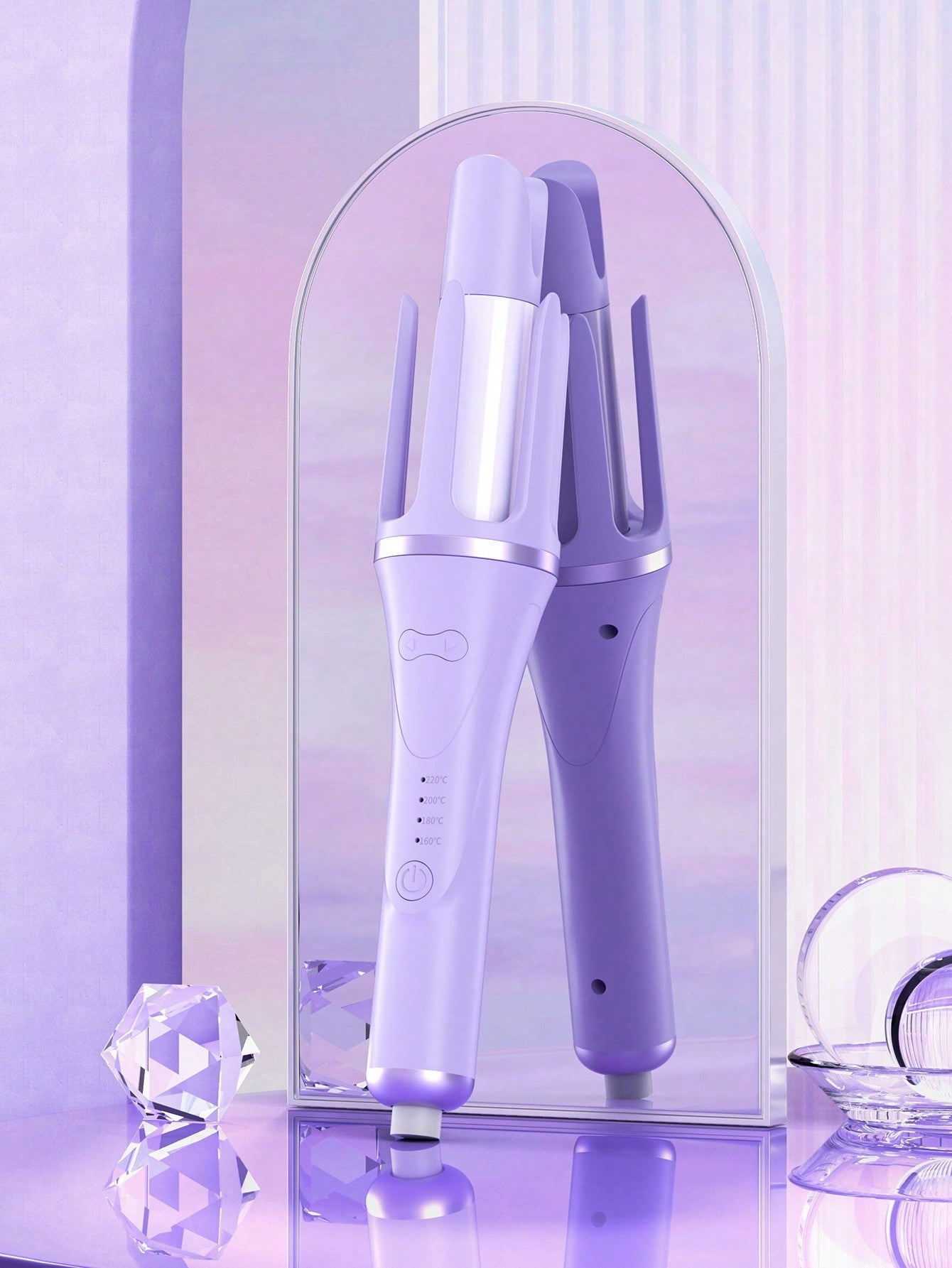1pc Plug-In Type Hair Curler With Automatic Curling Function And Rated Power Of 35w (Model: Ln-158)