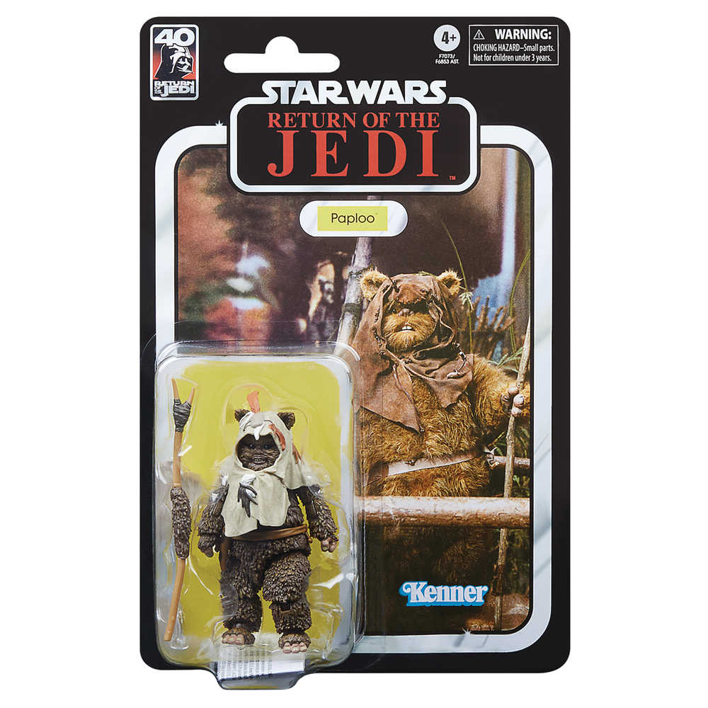 Star Wars Black E6 40th Ann 6in Paploo Action Figure