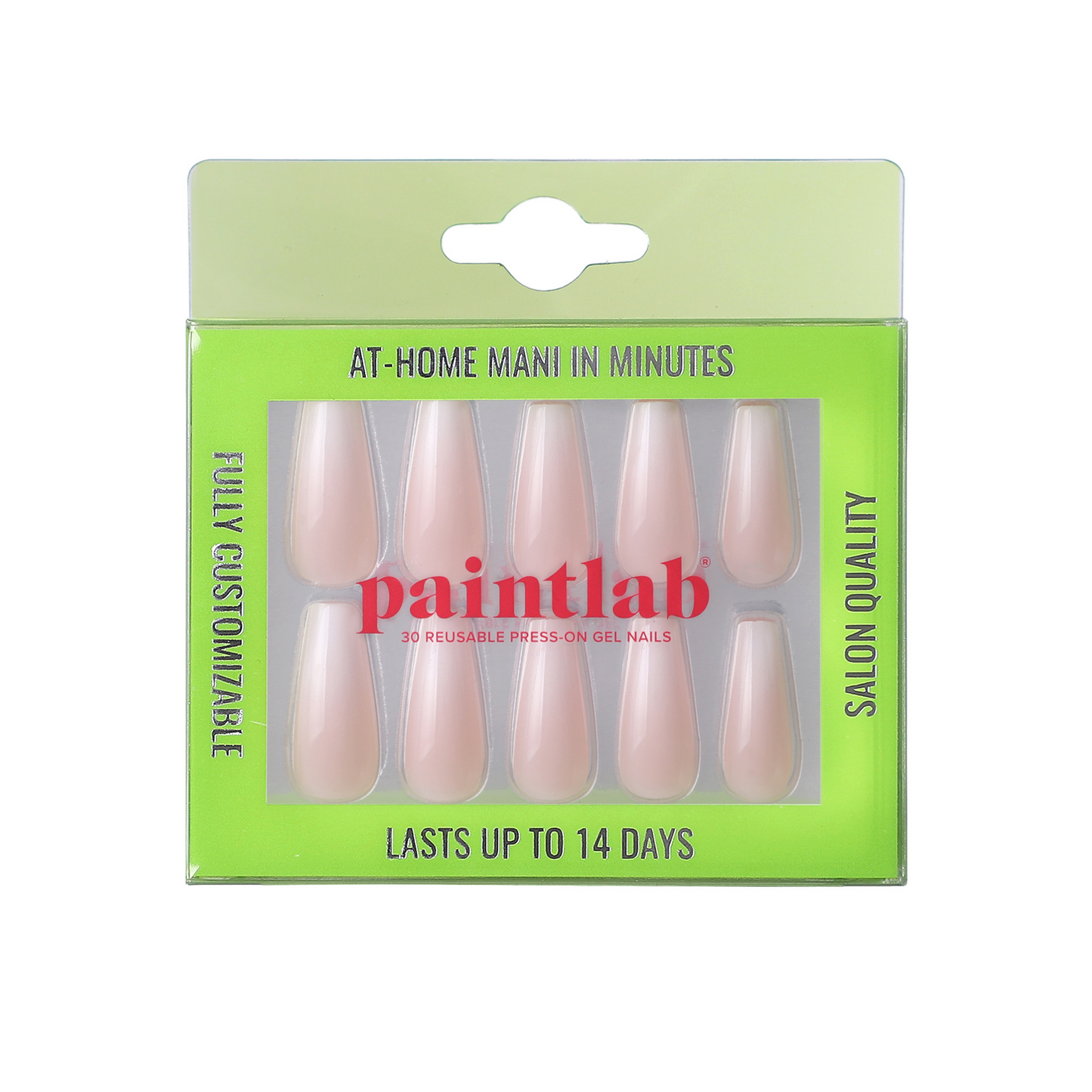 Gradient Nude Press-on Nails