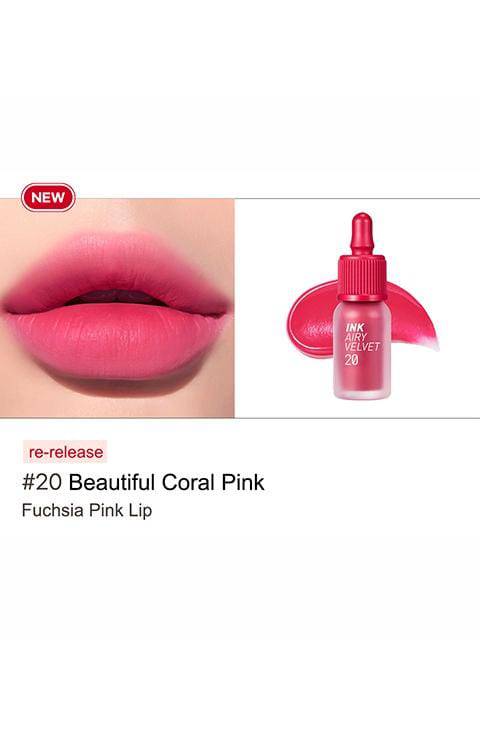 Peripera Ink Airy Velvet (0.14 fl oz, 14 Color) - Palace Beauty Galleria