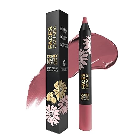 Faces Canada Comfy Matte Lip Crayon - 2.8 gms