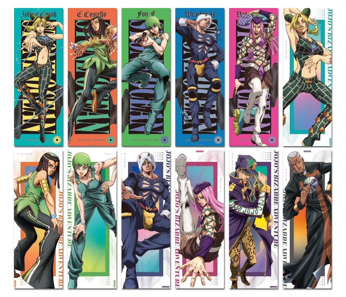 Anime Jojo&S Bizarre Adventure Stone Ocean Chara Post Collection 6 Box