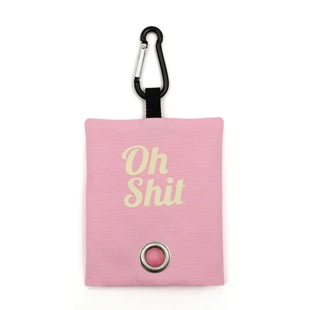 Pets Canvas Waste Bag Pink 5