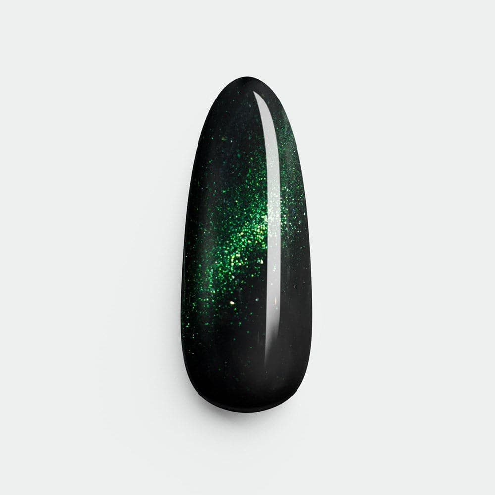 Gelous Fantasy Green Fairy gel nail polish swatch - photographed in New Zealand