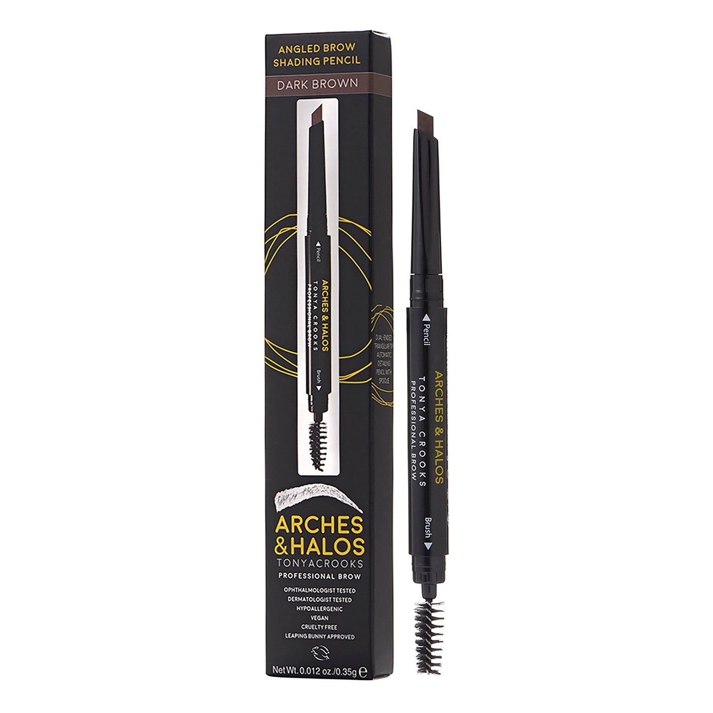 Angled Brow Shading Pencil - Dark Brown