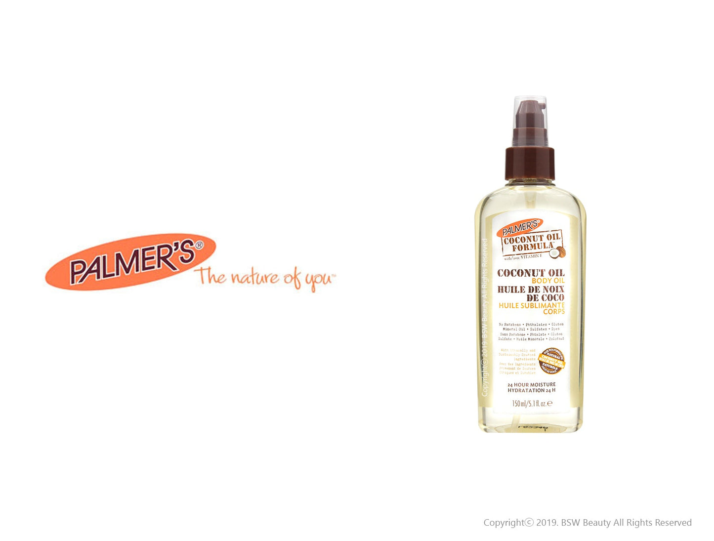 PALMER'S COCONUT OIL FORMULA BODY OIL 5.1oz