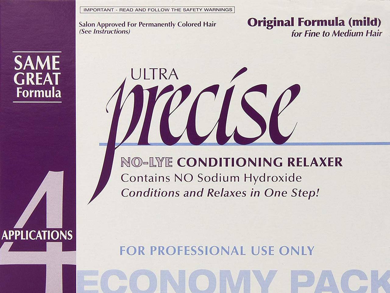 Precise No Lye Conditioning Relaxer 4 App Original