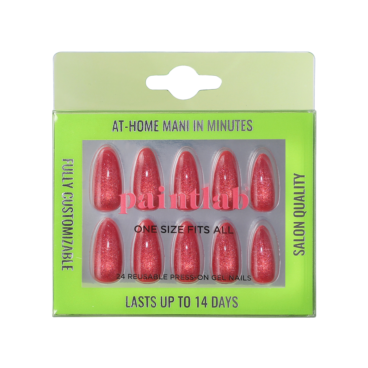 Red Rose Press-on Nails