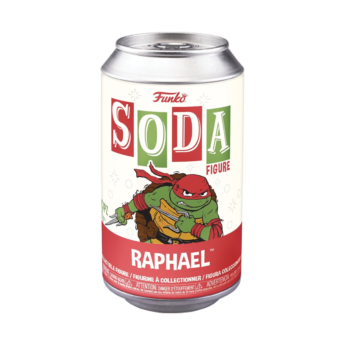 Funko Vinyl Soda Teenage Mutant Ninja Turtles Raphael Soda 7 with Ch Vinyl Figure