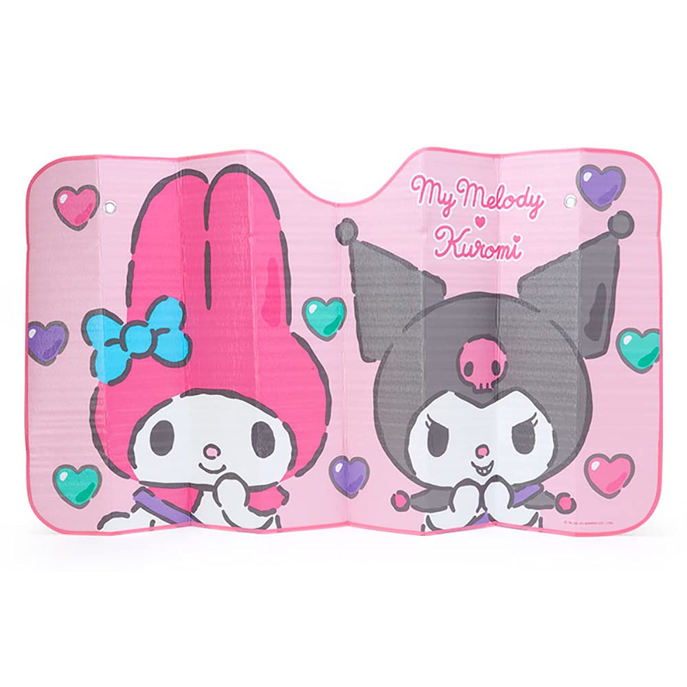 SANRIO Car Sunshade My Melody & Kuromi