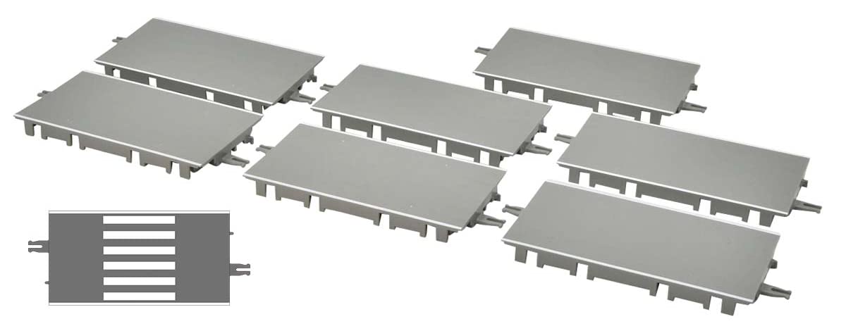 TOMYTEC S-001-2 Moving Bus System Straight Road Parts S70-Ro 8 Pcs. N Scale