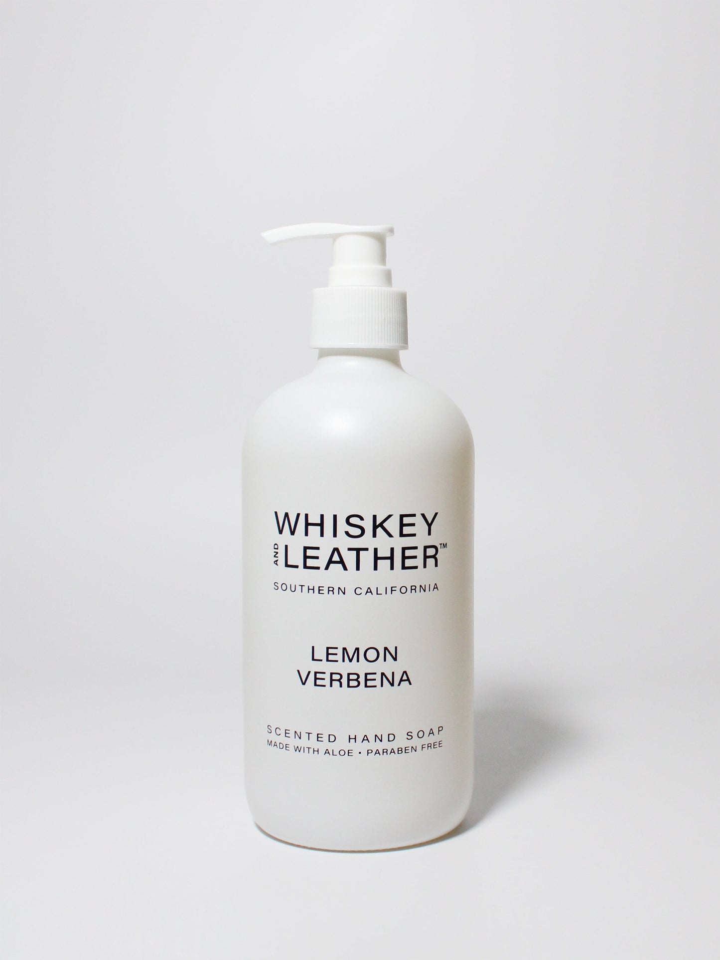 Lemon Verbena Whiskey and Leather Liquid Hand Soap