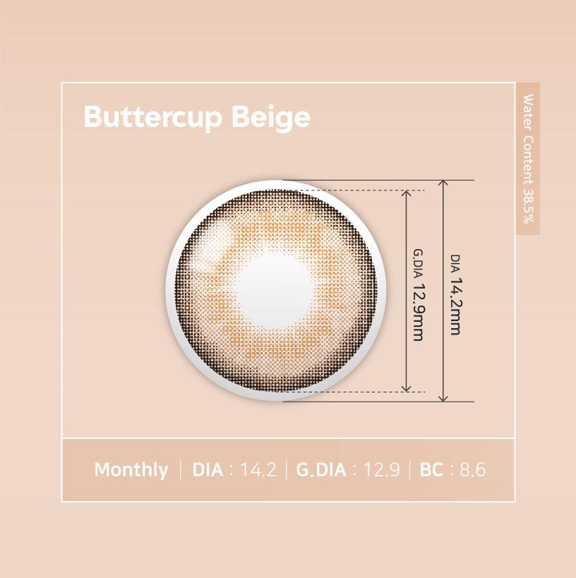 Ann365 Buttercup 1-Day Beige (10pk)