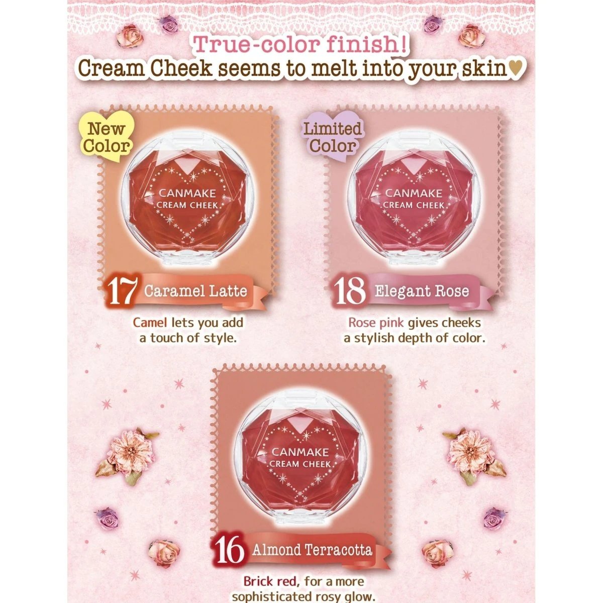 Cream Cheek (13 Types)