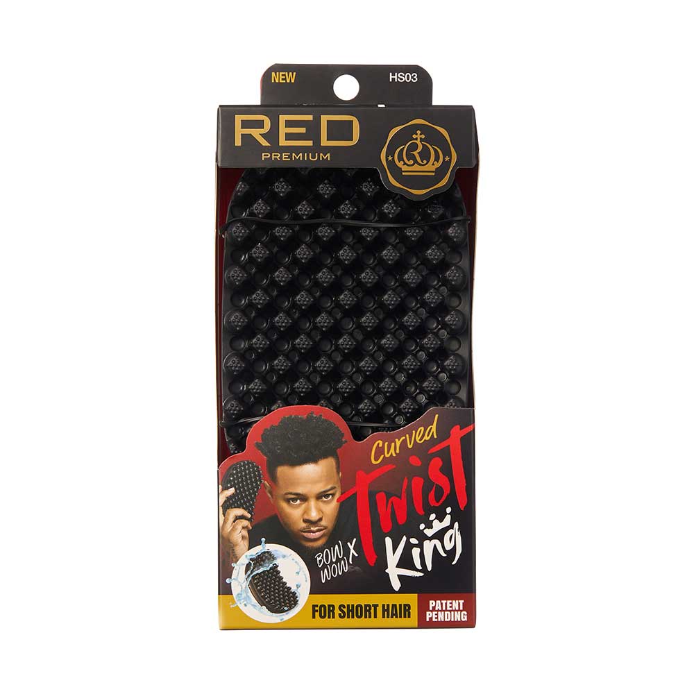 Red Premium By Kiss Curved Twist King for Short Hair
