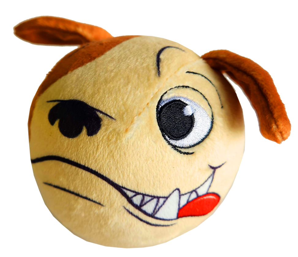 Chuckle Headz Noise Making Toss Balls