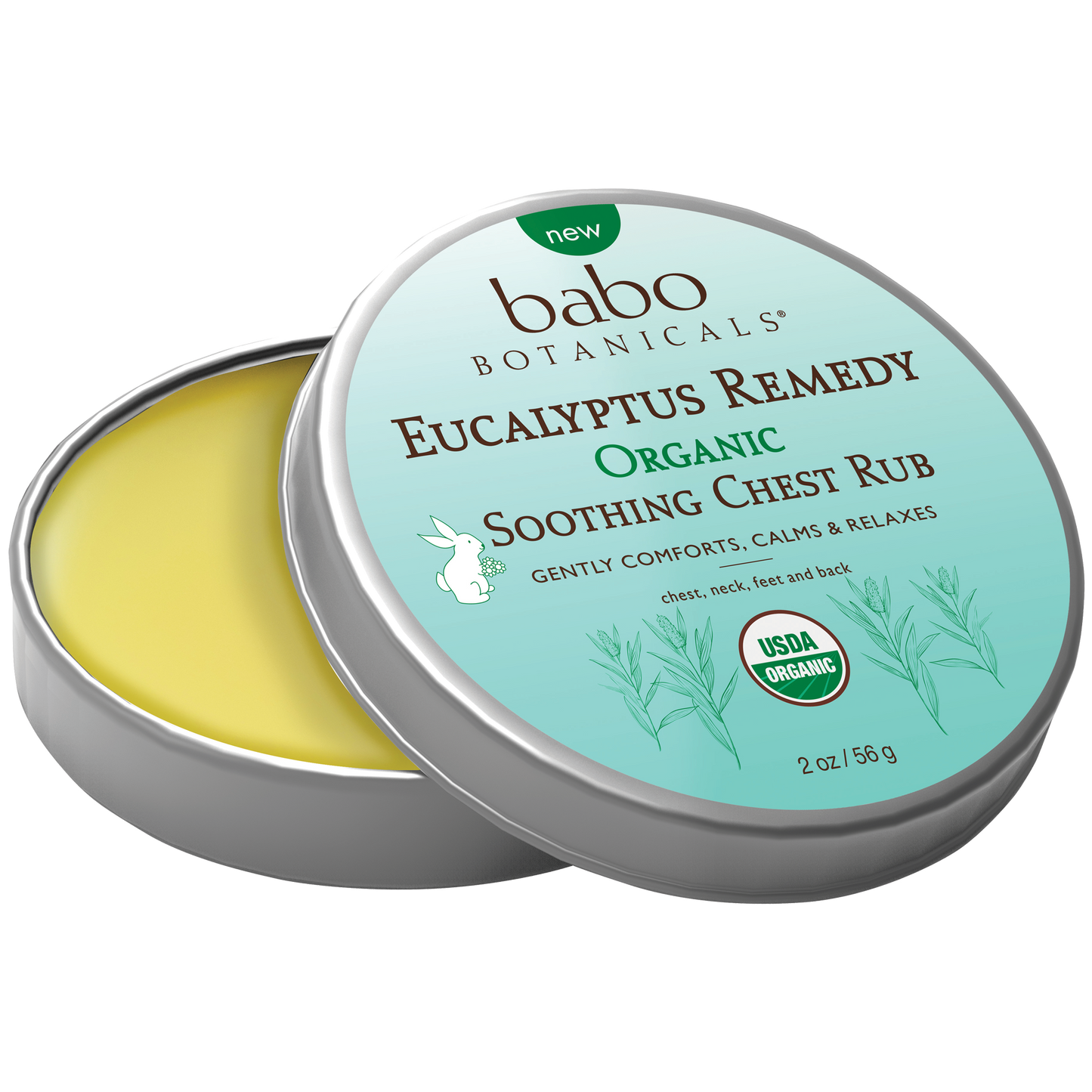 Babo Botanicals Eucalyptus Remedy Soothing Rub 2 oz