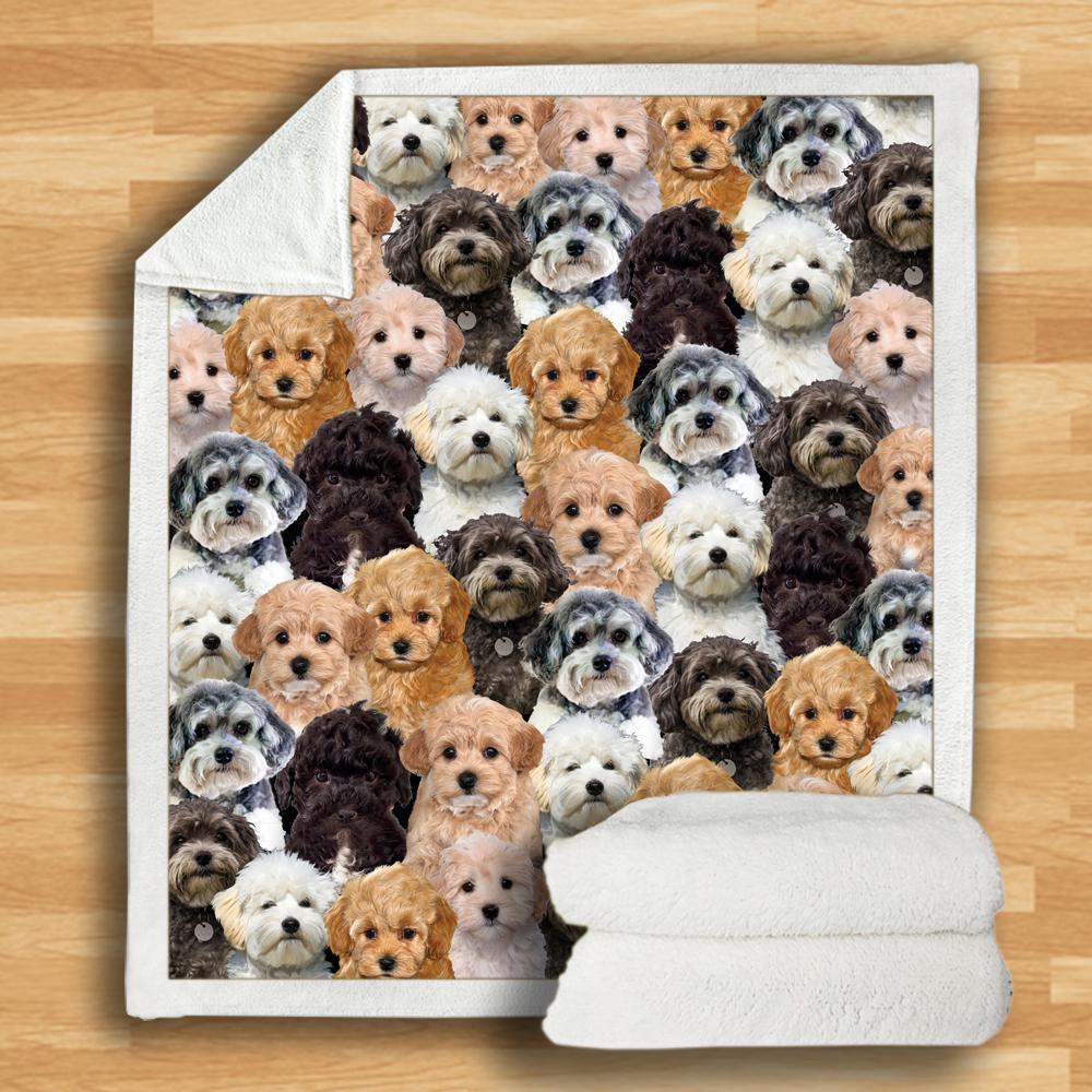 Pet Printed Flannel Blanket