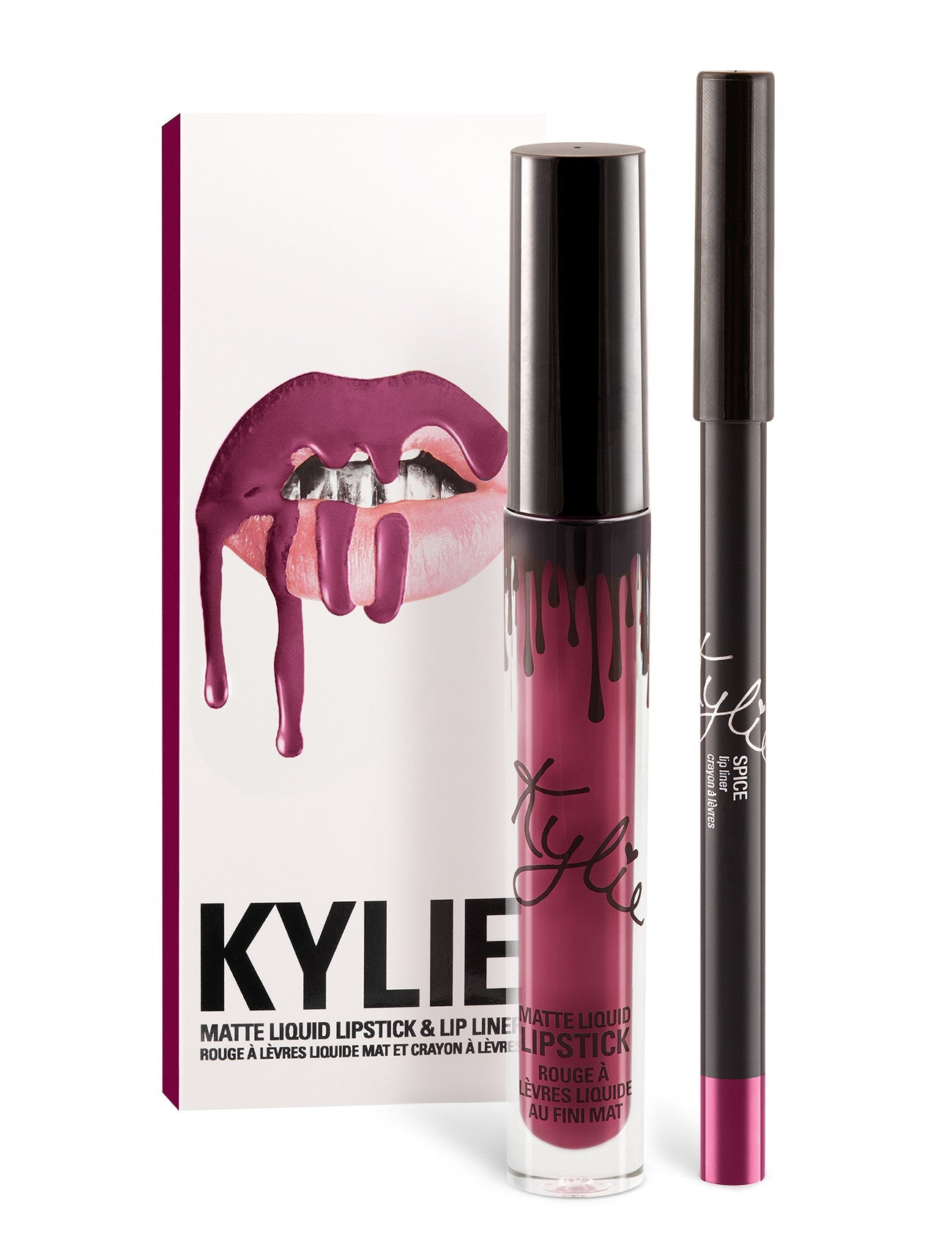 Kylie Lipstick & Lip Liner - Spice