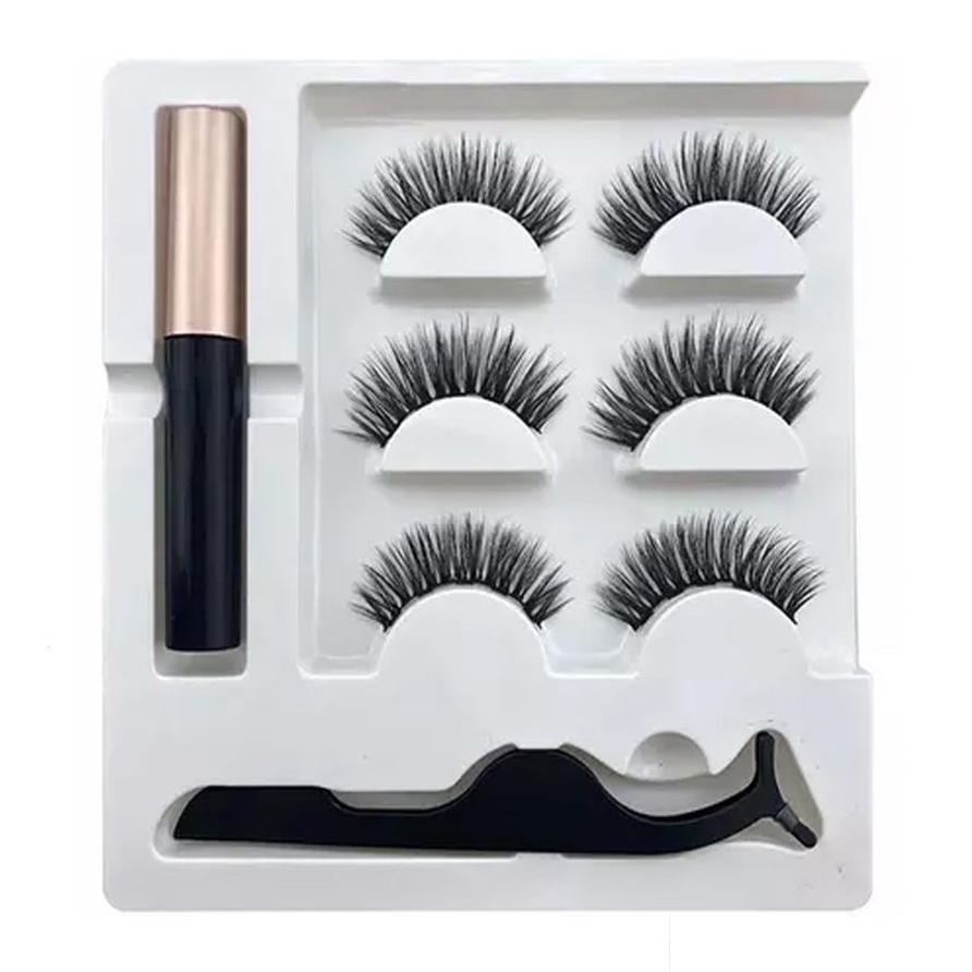 Professional Long Lasting Magnetic Eyeliner And Eyelash Kit