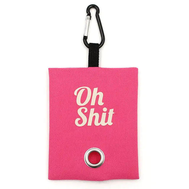 Pets Canvas Waste Bag Pink