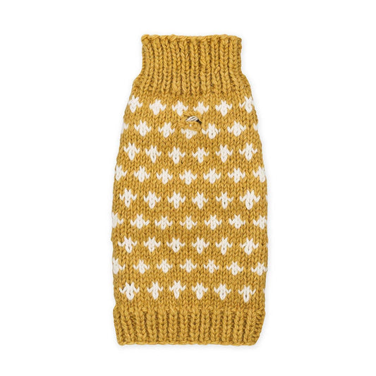 Love Thy Beast Cross Knit Sweater