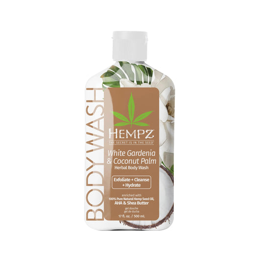 White Gardenia & Coconut Palm Herbal Body Wash