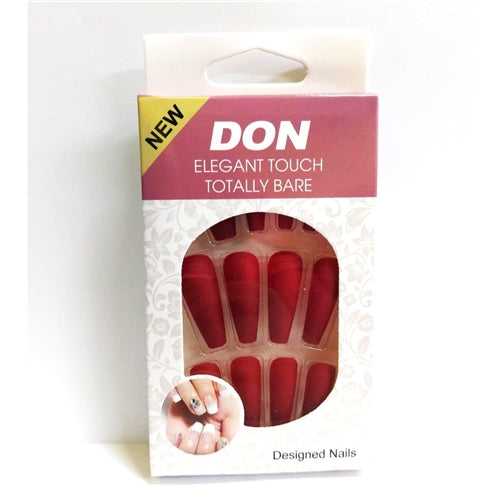 Don Elegant Touch Totally Bare Press On Nails - Assorted Colors
