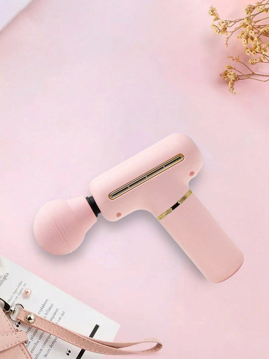 1pc USB Rechargeable ABS Muscle Gun, Modern Two Tone Body Massager For Home