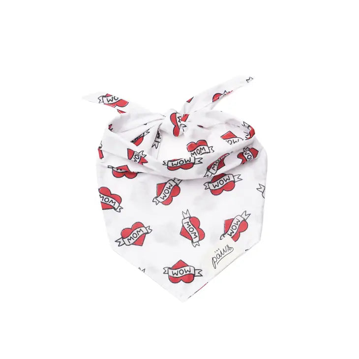 The Paws Bandana - Love Mom