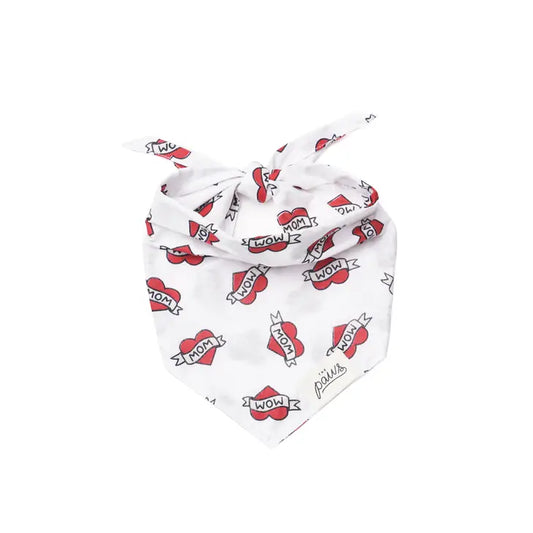 The Paws Bandana - Love Mom