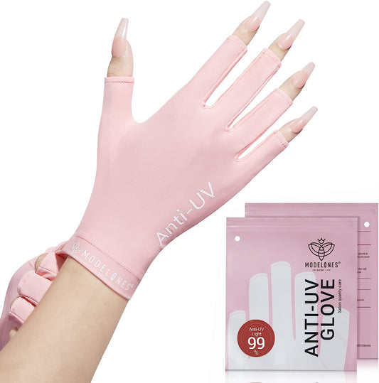 Anti-UV light Glove For Nails  Salon Professional UPF 99+