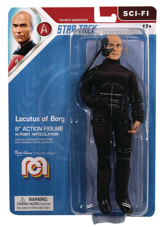 Mego Sci-Fi Star Trek Tng Locutus 8in Action Figure