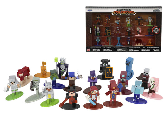 Minecraft Dungeons Nano Metalfigs 18 Pk W7