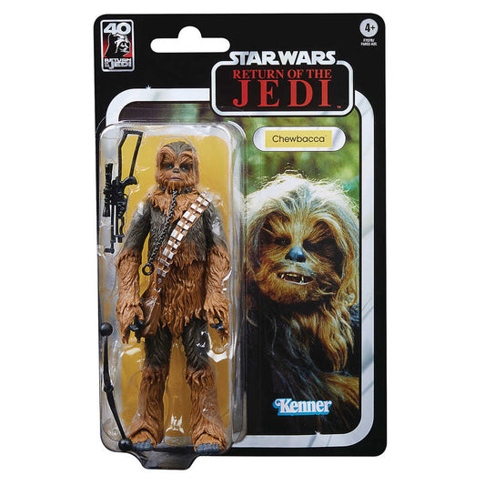 Star Wars Black E6 40th Ann 6in Chewbacca Action Figure