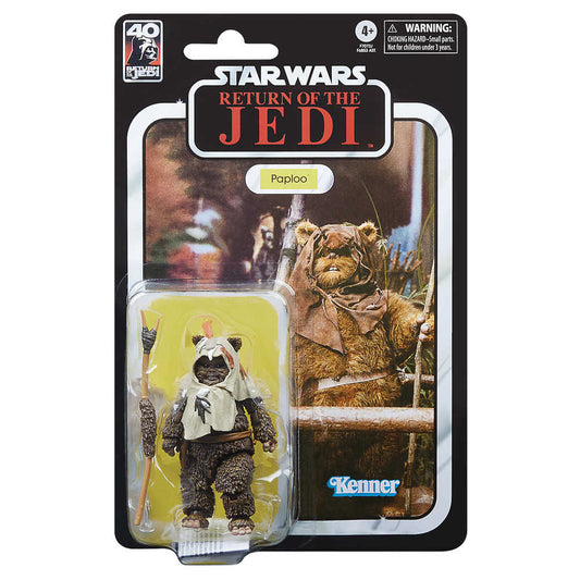 Star Wars Black E6 40th Ann 6in Paploo Action Figure