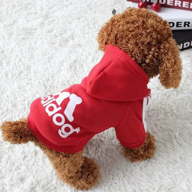 Dog Hoodies Red XS 0-0.7kg