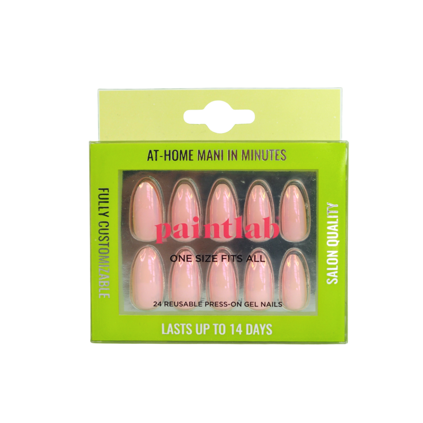 Pink Glazed Press-on Nails