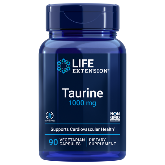 Life Extension Taurine 1000 mg 90 vegcaps