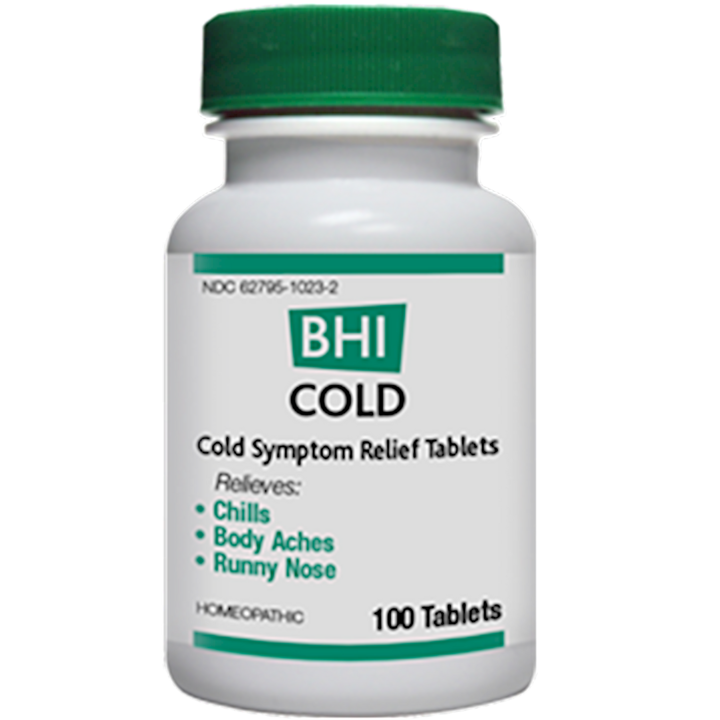 BHI Cold 100 tabs