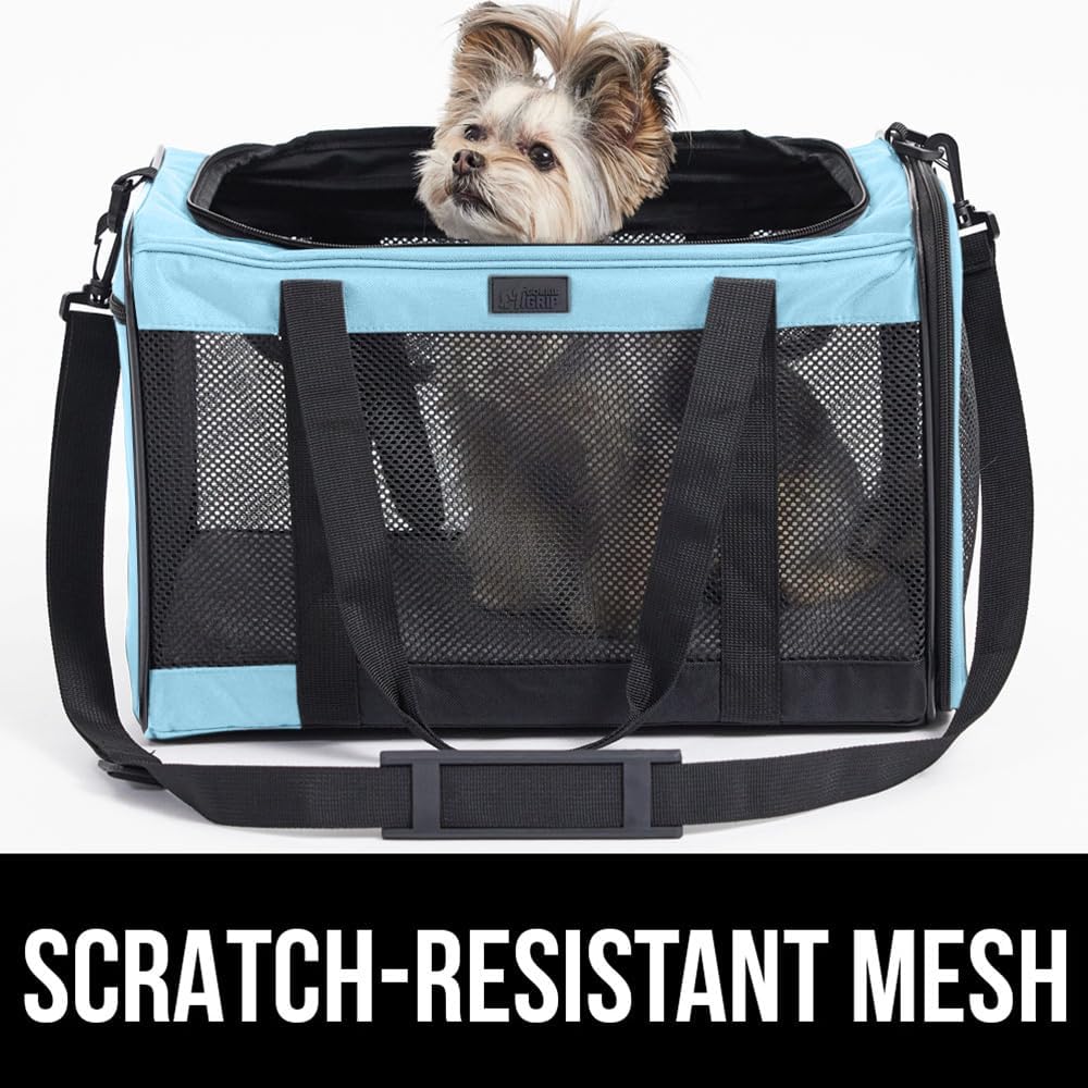 Gorilla Grip Soft Travel Dog Cat Carrier Up to 25 LBS