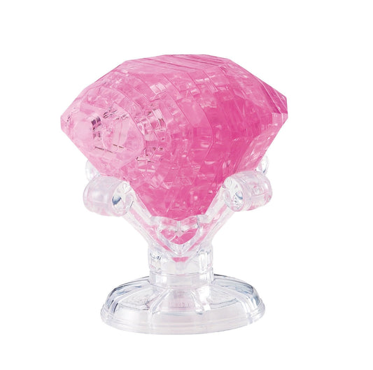 Beverly Crystal 3D Puzzle 50184 Pink Diamond Crystal Jigsaw Puzzle Block Toys