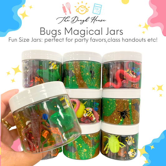 The Dough House - Fun Size Bugs Magical Jars