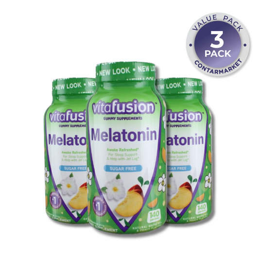 Vitafusion Melantonin Gummies 140 ct - 3 Pack
