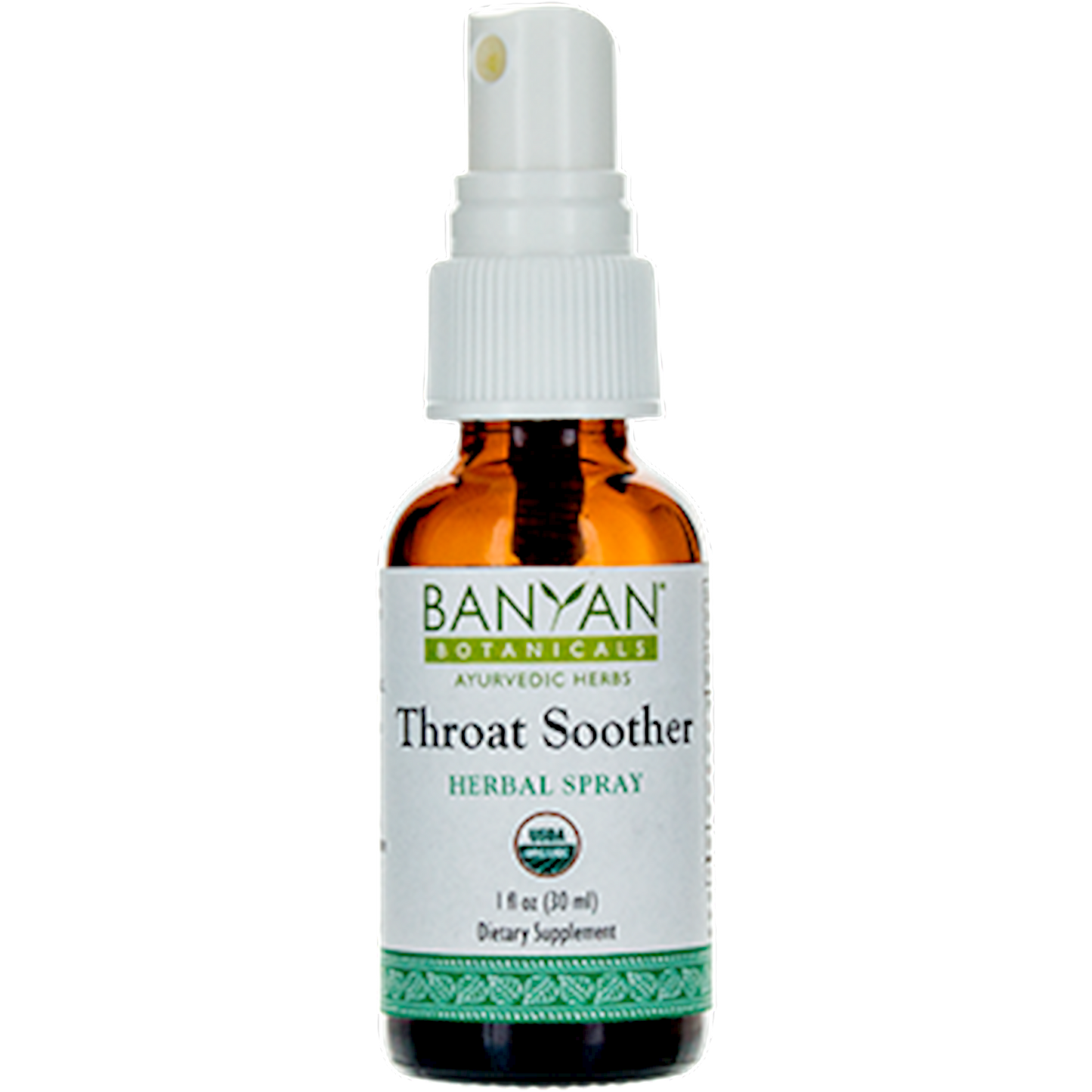 Banyan Botanicals Throat Soother Spray, Organic 1 fl oz