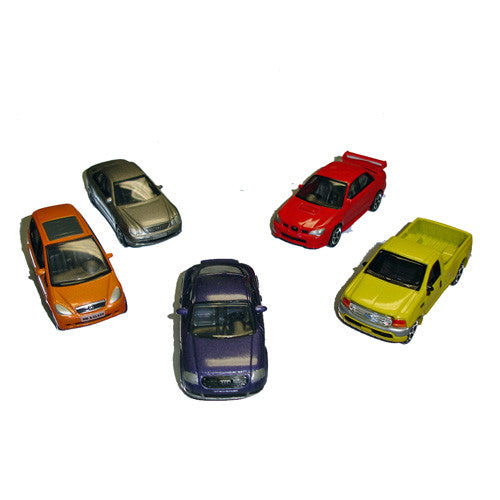 5 Piece Diecast Vehicle Set