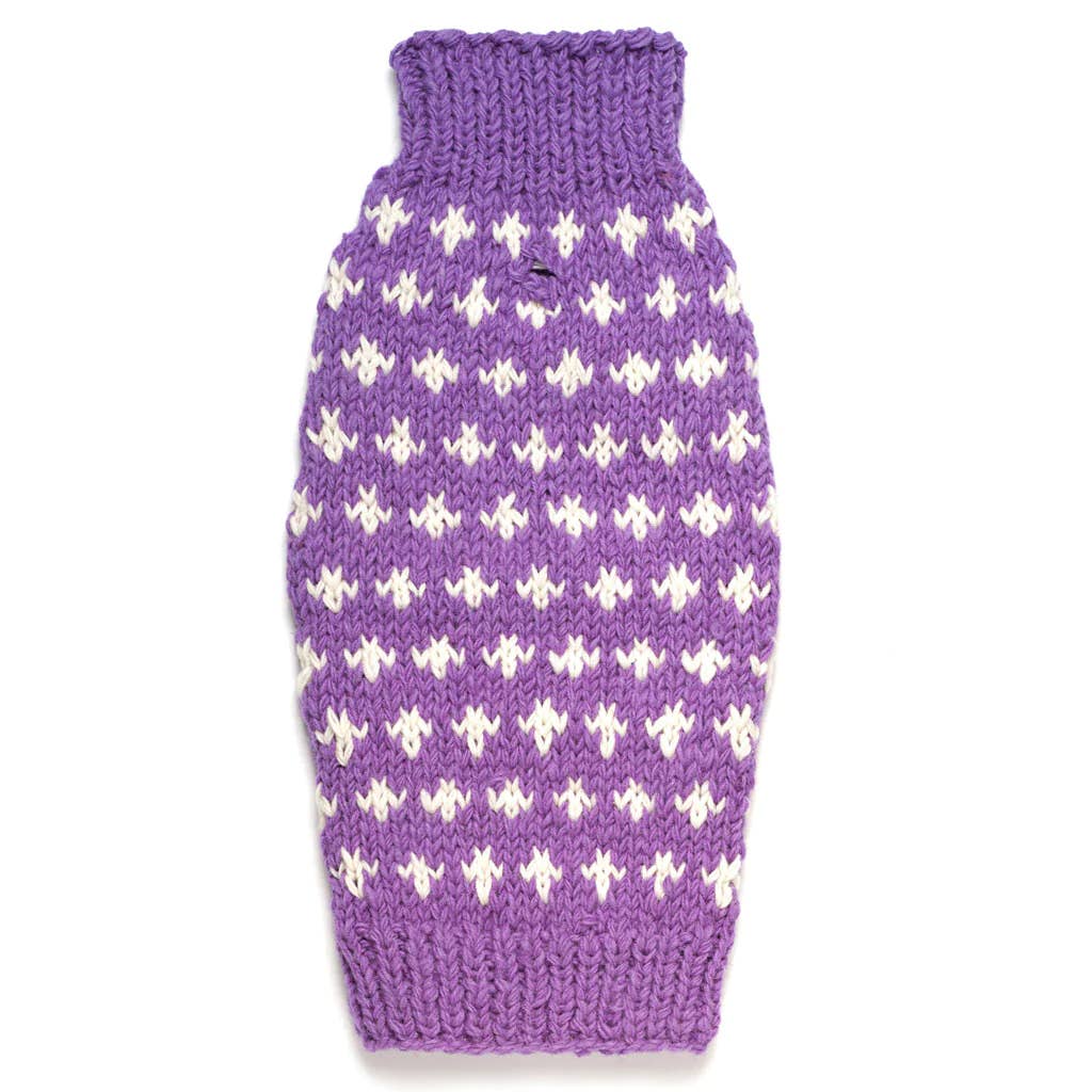 Love Thy Beast Cross Knit Sweater