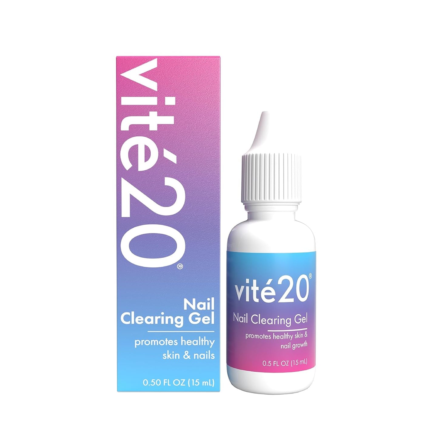 Nail Clearing Gel - Promotes healthy skin and nail growth - Apple & Sugar extract - 0.5 fl oz