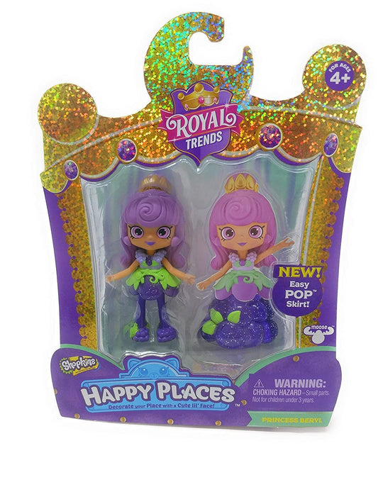 Shopkins Happy Places Royal Trends - Princess Beryl Doll & Easy Pop Skirt