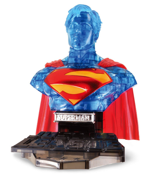 Beverly Car Puzzle 3D Cp3-017 Superman Clear (72 Pieces) 3D Superman Puzzle Toys